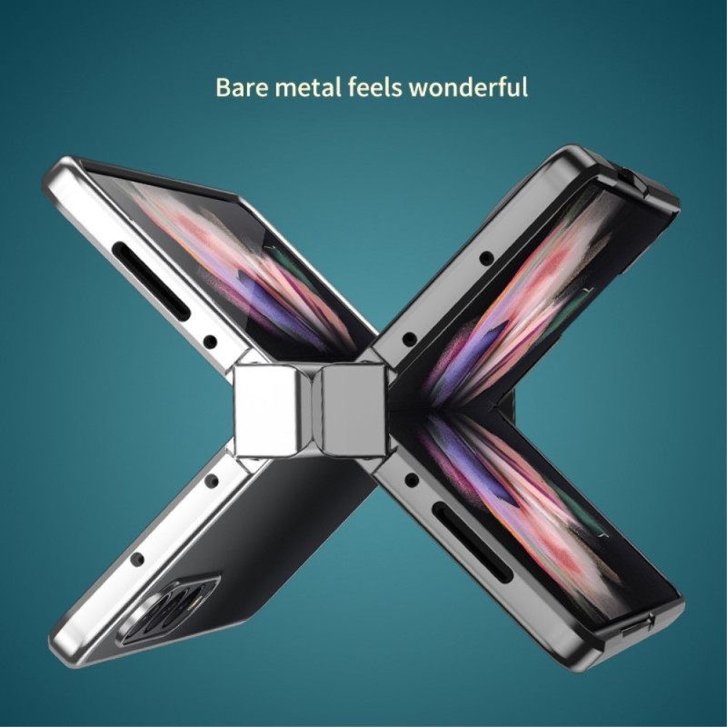 Θήκη Samsung Galaxy Z Fold 4 Διαφανές Μεταλλικό Μεντεσέ